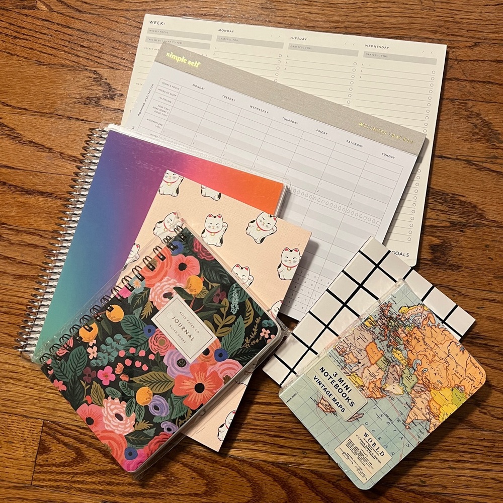 Chic Stationary Desk Lot — Rifle Paper Co, Erin Condren, Simple Self & MORE!